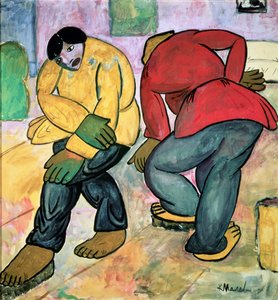 Les Polisseurs de parquet, 1911